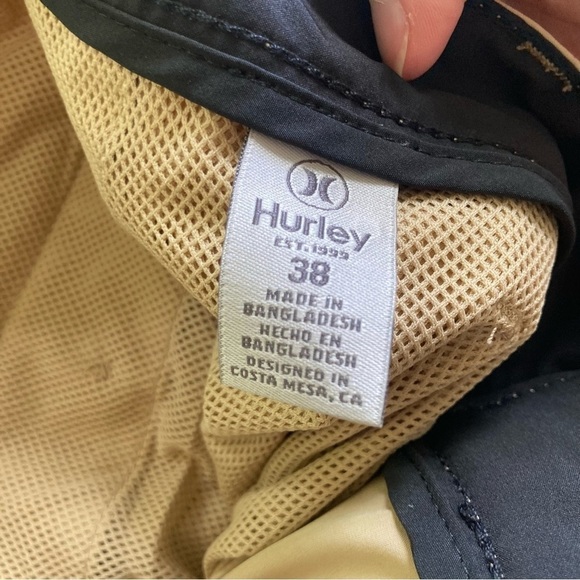 Hurley | Men’s Hybrid Walkshort Khaki Tan Stretch 38 - Picture 3 of 4